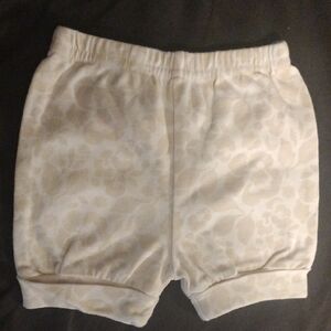 Rosie Pope Cream Floral Baby Shorts​